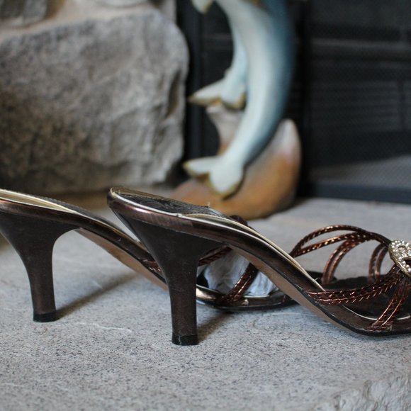 Wild Rose Slip-on Heels - Picture 5 of 7